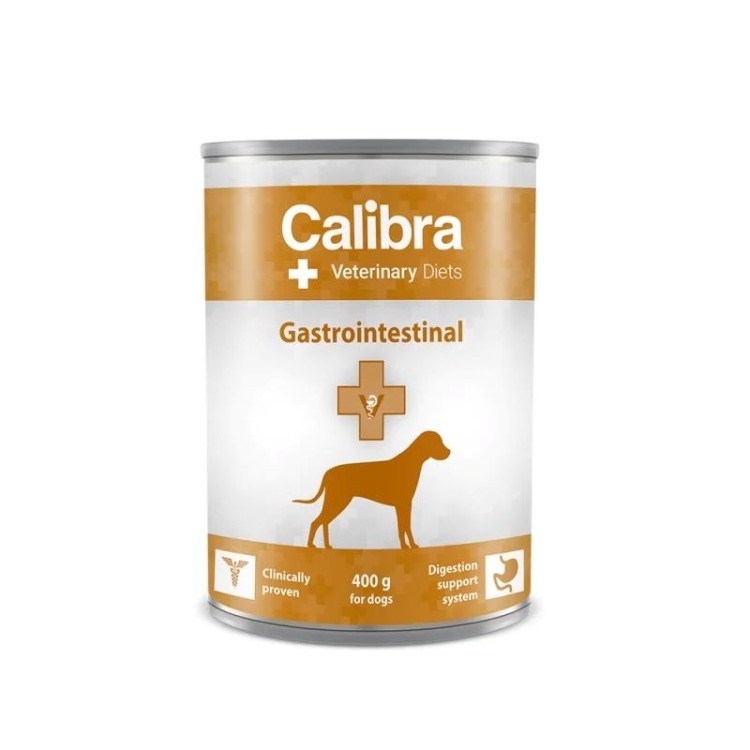 CALIBRA VET DIET GASTROINTESTINAL ADULT AND SENIOR DOG WET FOOD 400gr CALIBRA VET DIET GASTROINTESTINAL ADULT AND SENIOR DOG WET FOOD 400gr
