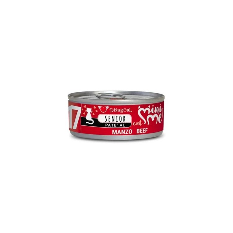 DISUGUAL MINI ME SENIOR CAT N.17 ΠΑΤΕ ΒΟΔΙΝΟ 85gr