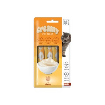 MPETS CREAMY TREAT CAT ΜΕ ΚΟΤΟΠΟΥΛΟ 4x15gr