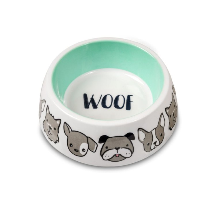 GLEE WOOF ΜΠΟΛ ΜΕΛΑΜΙΝΗΣ ΦΑΓΗΤΟΥ ΚΑΙ ΝΕΡΟΥ MEDIUM 500ml
