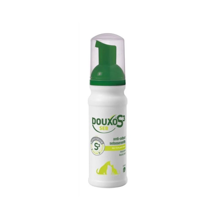 CEVA DOUXO S3 SEB MOUSSE ΑΠΟΣΜΗΤΙΚΟΣ ΣΜΗΓΜΑΤΟΡΥΘΜΙΣΤΙΚΟΣ ΑΦΡΟΣ ΣΚΥΛΟΥ ΚΑΙ ΓΑΤΑΣ 150ml