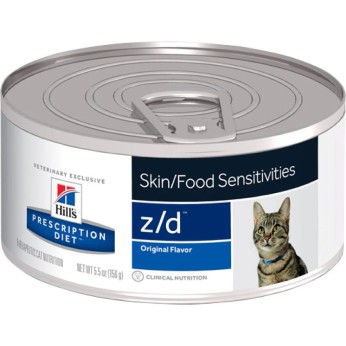 HILL'S PRESCRIPTION DIET Z/D FOOD SENSITIVITIES ADULT CAT CAN 156gr
