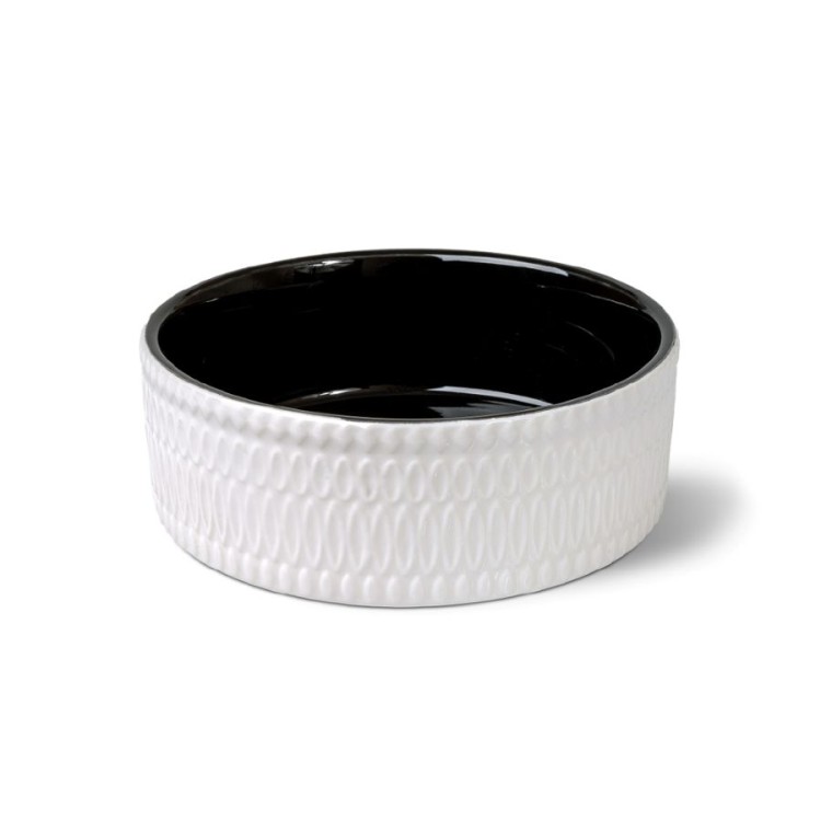 GLEE GLAZE ΜΠΟΛ ΚΕΡΑΜΙΚΟ MEDIUM ΛΕΥΚΟ ΜΕ ΜΑΥΡΟ 800ml
