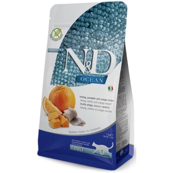 ND HERRING PUMPKIN AND ORANGE ADULT CAT 300gr