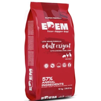 EDEM ADULT DOG EXIGENΤ ΚΟΤΟΠΟΥΛΟ ΧΟΙΡΙΝΟ ΚΑΙ ΒΟΔΙΝΟ 12KG EDEM ADULT DOG EXIGENΤ ΚΟΤΟΠΟΥΛΟ ΧΟΙΡΙΝΟ ΚΑΙ ΒΟΔΙΝΟ 12KG
