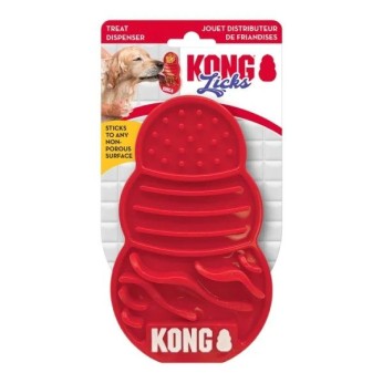 KONG LICKS ΠΑΙΧΝΙΔΙ ΣΚΥΛΟΥ LARGE ΚΟΚΚΙΝΟ KONG LICKS ΠΑΙΧΝΙΔΙ ΣΚΥΛΟΥ LARGE ΚΟΚΚΙΝΟ