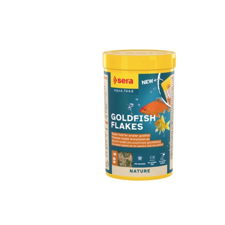 SERA GOLDY NATURE ΝΙΦΑΔΕΣ ΓΙΑ ΧΡΥΣΟΨΑΡΑ 250ml