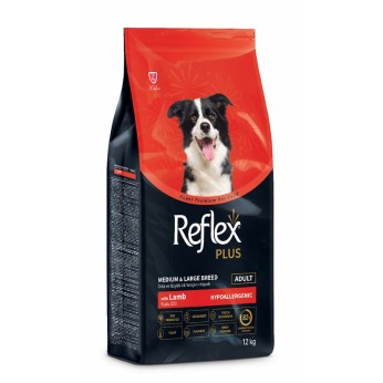 REFLEX PLUS HYPOALLERGENIC MEDIUM LARGE ADULT DOG ΑΡΝΙ 12kg REFLEX PLUS HYPOALLERGENIC MEDIUM LARGE ADULT DOG ΑΡΝΙ 12kg