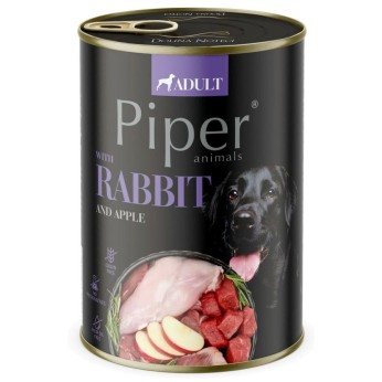 PIPER ADULT DOG WET FOOD ΚΟΥΝΕΛΙ KAI ΜΗΛΟ 800gr PIPER ADULT DOG WET FOOD ΚΟΥΝΕΛΙ KAI ΜΗΛΟ 800gr