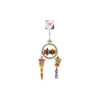 GLEE BAGEL FORAGER ΚΡΕΜΑΣΤΟ ΠΑΙΧΝΙΔΙ ΠΤΗΝΩΝ 46cm
