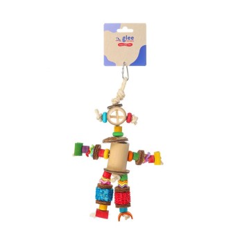 GLEE BAMBOO MAN ΞΥΛΙΝΟ ΚΡΕΜΑΣΤΟ ΠΑΙΧΝΙΔΙ ΠΤΗΝΩΝ 20cm