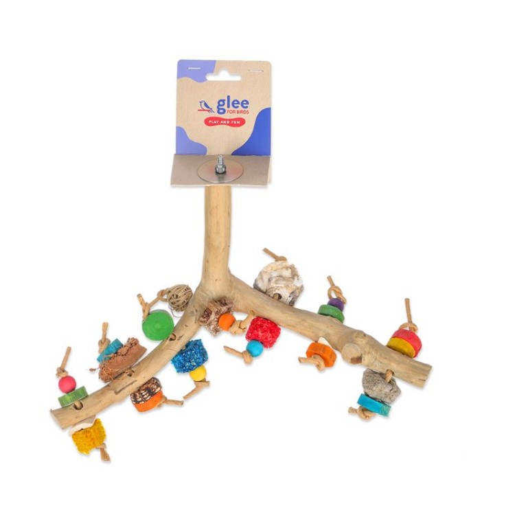 GLEE JAVA PLAY PERCH ΞΥΛΙΝΟ ΚΛΑΔΙ ΠΤΗΝΩΝ MEDIUM 30cm