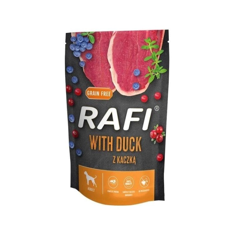 RAFI ADULT DOG WET FOOD ΠΑΠΙΑ BLUEBERRY AND CRANBERRY ΠΑΤΕ ΦΑΚΕΛΑΚΙ 500gr
