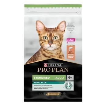 PURINA PROPLAN RENAL PLUS STERILISED ADULT CAT SALMON 1.5kg