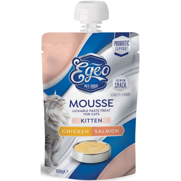 EGEO KITTEN MOUSSE ΚΟΤΟΠΟΥΛΟ ΚΑΙ ΣΟΛΟΜΟΣ 100gr