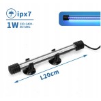 NOBLEZA AQUARIUM BLUE LED LIGHT ΦΩΤΙΣΜΟΣ ΕΝΥΔΡΕΙΟΥ ΜΠΛΕ 20CM 1W