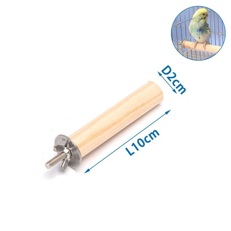 NOBLEZA ΞΥΛΙΝΗ ΠΑΤΗΘΡΑ ΠΤΗΝΩΝ SMALL 2x10cm NOBLEZA ΞΥΛΙΝΗ ΠΑΤΗΘΡΑ ΠΤΗΝΩΝ SMALL 2x10cm