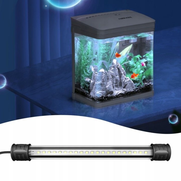 NOBLEZA AQUARIUM WHITE LED LIGHT ΦΩΤΙΣΜΟΣ ΕΝΥΔΡΕΙΟΥ ΛΕΥΚΟ 30CM 1.5W