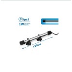 NOBLEZA AQUARIUM WHITE LED LIGHT ΦΩΤΙΣΜΟΣ ΕΝΥΔΡΕΙΟΥ ΛΕΥΚΟ 20CM 1W