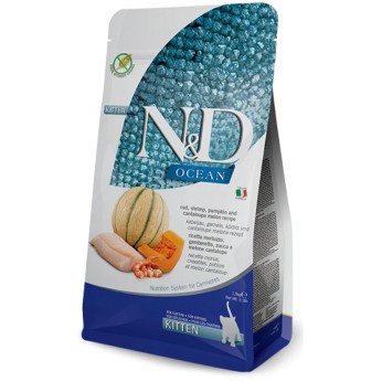 ND COD SHRIMP PUMPKIN AND CANTALOUPE MELON KITTEN 1.5kg