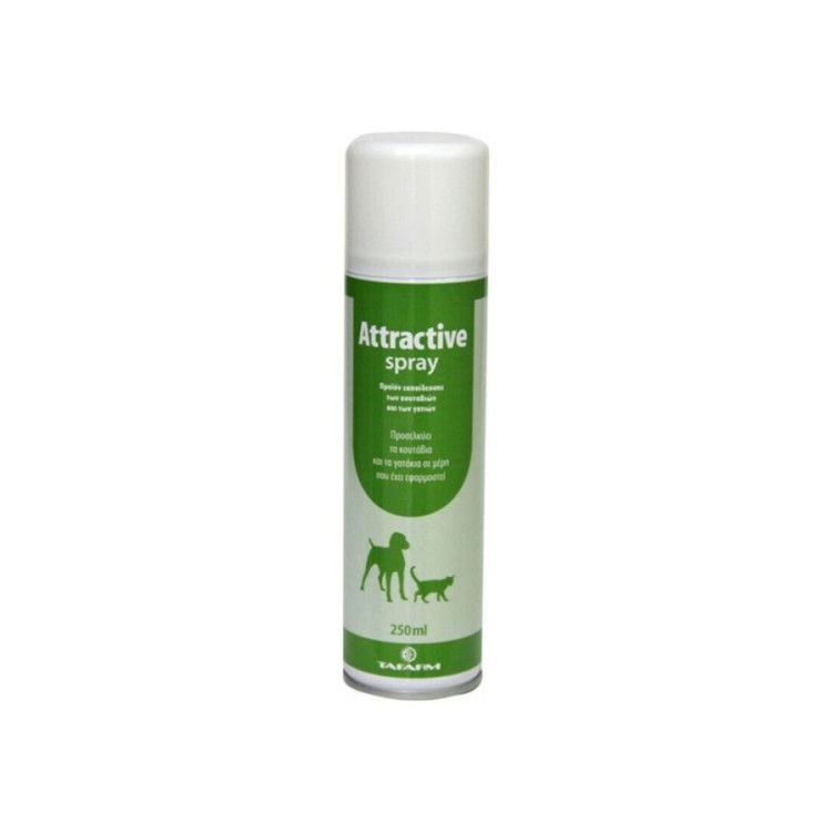 TAFARM ATTRACTIVE SPRAY ΕΚΠΑΙΔΕΥΣΗΣ ΓΙΑ ΚΟΥΤΑΒΙΑ ΚΑΙ ΓΑΤΕΣ 250ml