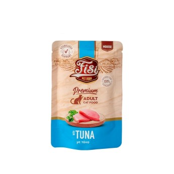FISI PURE MEAT ADULT CAT WET FOOD MOUSSE ΤΟΝΟΣ 80gr