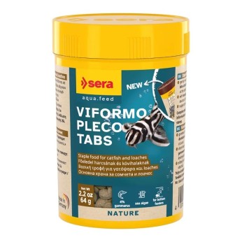SERA VIFORMO PLECO ΤΡΟΦΗ ΓΙΑ ΓΑΤΟΨΑΡΑ ΚΑΙ ΨΑΡΙΑ ΒΥΘΟΥ 64gr