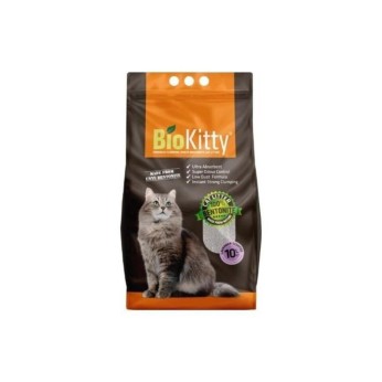 BIO KITTY PREMIUM CLUMPING WHITE ΒΕΝΤΟΝΙΤE LEVANDER ΑΜΜΟΣ ΥΓΙΕΙΝΗΣ ΓΑΤΑΣ 10lt BIO KITTY PREMIUM CLUMPING WHITE ΒΕΝΤΟΝΙΤE LEVANDER ΑΜΜΟΣ ΥΓΙΕΙΝΗΣ ΓΑΤΑΣ 10lt