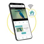 CROCI SMART BIRD FEEDER WI-FI ΕΞΥΠΝΗ ΤΑΪΣΤΡΑ ΠΤΗΝΩΝ ΜΕ ΗΛΙΚΟ ΠΑΝΕΛ ΚΑΙ ΚΑΜΕΡΑ