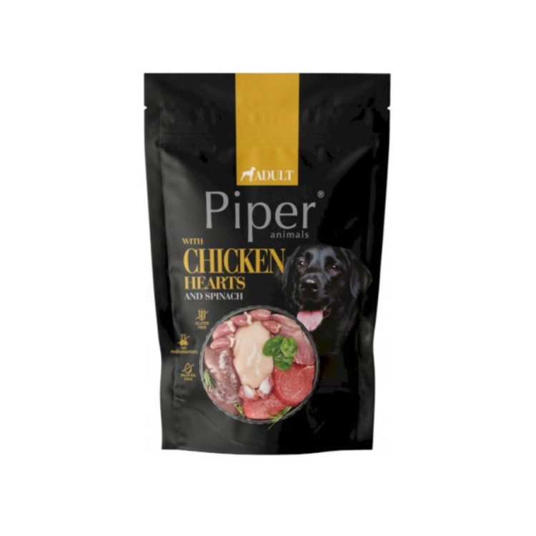 PIPER ADULT DOG WET FOOD ΚΑΡΔΙΑ ΚΟΤΟΠΟΥΛΟΥ ΣΠΑΝΑΚΙ ΦΑΚΕΛΑΚΙ 500gr PIPER ADULT DOG WET FOOD ΚΑΡΔΙΑ ΚΟΤΟΠΟΥΛΟΥ ΣΠΑΝΑΚΙ ΦΑΚΕΛΑΚΙ 500gr