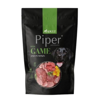 PIPER ADULT DOG WET FOOD ΚΥΝΗΓΙ KAI ΚΟΛΟΚΥΘΑ ΦΑΚΕΛΑΚΙ 500gr PIPER ADULT DOG WET FOOD ΚΥΝΗΓΙ KAI ΚΟΛΟΚΥΘΑ ΦΑΚΕΛΑΚΙ 500gr