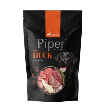 PIPER ADULT DOG WET FOOD ΠΑΠΙΑ ΚΑΙ ΑΧΛΑΔΙ ΦΑΚΕΛΑΚΙ 500gr