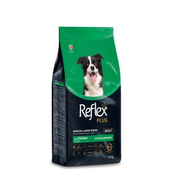 REFLEX PLUS HYPOALLERGENIC MEDIUM LARGE ADULT DOG ΚΟΤΟΠΟΥΛΟ 12kg REFLEX PLUS HYPOALLERGENIC MEDIUM LARGE ADULT DOG ΚΟΤΟΠΟΥΛΟ 12kg