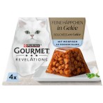 PURINA GOURMET REVELATIONS FINE CUTS ADULT CATS ΛΕΥΚΑ ΨΑΡΙΑ ΣΕ ΖΕΛΕ 4x57gr