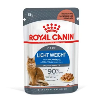ROYAL CANIN ADULT CAT LIGHT WEIGHT CARE THIN SLICES IN SALSA 85gr