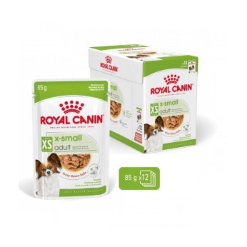 ROYAL CANIN ADULT DOG XSMALL MORSELS IN GRAVY POUCH 12x85gr ROYAL CANIN ADULT DOG XSMALL MORSELS IN GRAVY POUCH 12x85gr