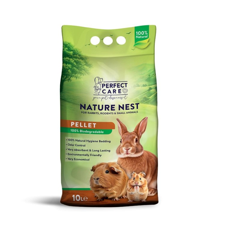 PERFECT CARE NATURE NEST PELLET ΦΥΣΙΚΟ ΥΠΟΣΤΡΩΜΑ ΥΓΙΕΙΝΗΣ 10lt PERFECT CARE NATURE NEST PELLET ΦΥΣΙΚΟ ΥΠΟΣΤΡΩΜΑ ΥΓΙΕΙΝΗΣ 10lt