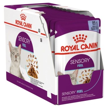 ROYAL CANIN SENSORY TASTE ADULT CAT CHUNKS IN GRAVY POUCH 12X85gr