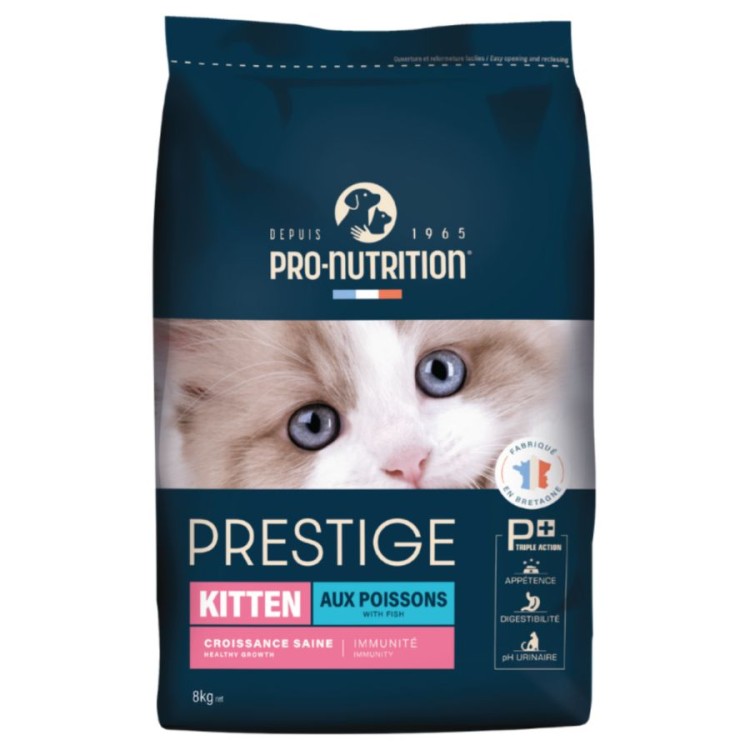 PRESTIGE PRO NUTRITION KITTEN WHITE FISH 8kg