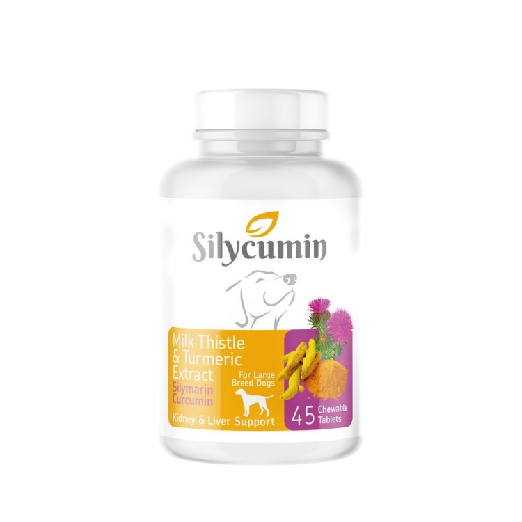 BIO PETACTIVE ΣΥΜΠΛΗΡΩΜΑ ΔΙΑΤΡΟΦΗΣ ΣΚΥΛΟΥ SILYCUMIN ΜΕ ΓΑΙΔΟΥΡΑΓΚΑΘΟ ΚΑΙ ΚΟΥΡΚΟΥΜΑ 45TABS BIO PETACTIVE ΣΥΜΠΛΗΡΩΜΑ ΔΙΑΤΡΟΦΗΣ ΣΚΥΛΟΥ SILYCUMIN ΜΕ ΓΑΙΔΟΥΡΑΓΚΑΘΟ ΚΑΙ ΚΟΥΡΚΟΥΜΑ 45TABS