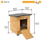 FERPLAST KENNEL BAITA 40 ΣΠΙΤΑΚΙ ΣΚΥΛΟΥ ΞΥΛΙΝΟ 38.5x41.5x43.5cm FERPLAST KENNEL BAITA 40 ΣΠΙΤΑΚΙ ΣΚΥΛΟΥ ΞΥΛΙΝΟ 38.5x41.5x43.5cm