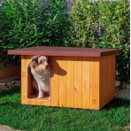 FERPLAST KENNEL BAITA 80 ΣΠΙΤΑΚΙ ΣΚΥΛΟΥ ΞΥΛΙΝΟ 95.5x65x65.5cm