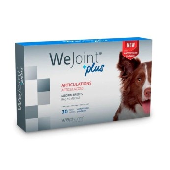 WEJOINT PLUS MEDIUM BREED ΣΥΜΠΛΗΡΩΜΑ ΔΙΑΤΡΟΦΗΣ ΓΙΑ ΑΡΘΡΩΣΕΙΣ ΚΑΙ ΟΣΤΑ ΣΚΥΛΟΥ 30tabs WEJOINT PLUS MEDIUM BREED ΣΥΜΠΛΗΡΩΜΑ ΔΙΑΤΡΟΦΗΣ ΓΙΑ ΑΡΘΡΩΣΕΙΣ ΚΑΙ ΟΣΤΑ ΣΚΥΛΟΥ 30tabs
