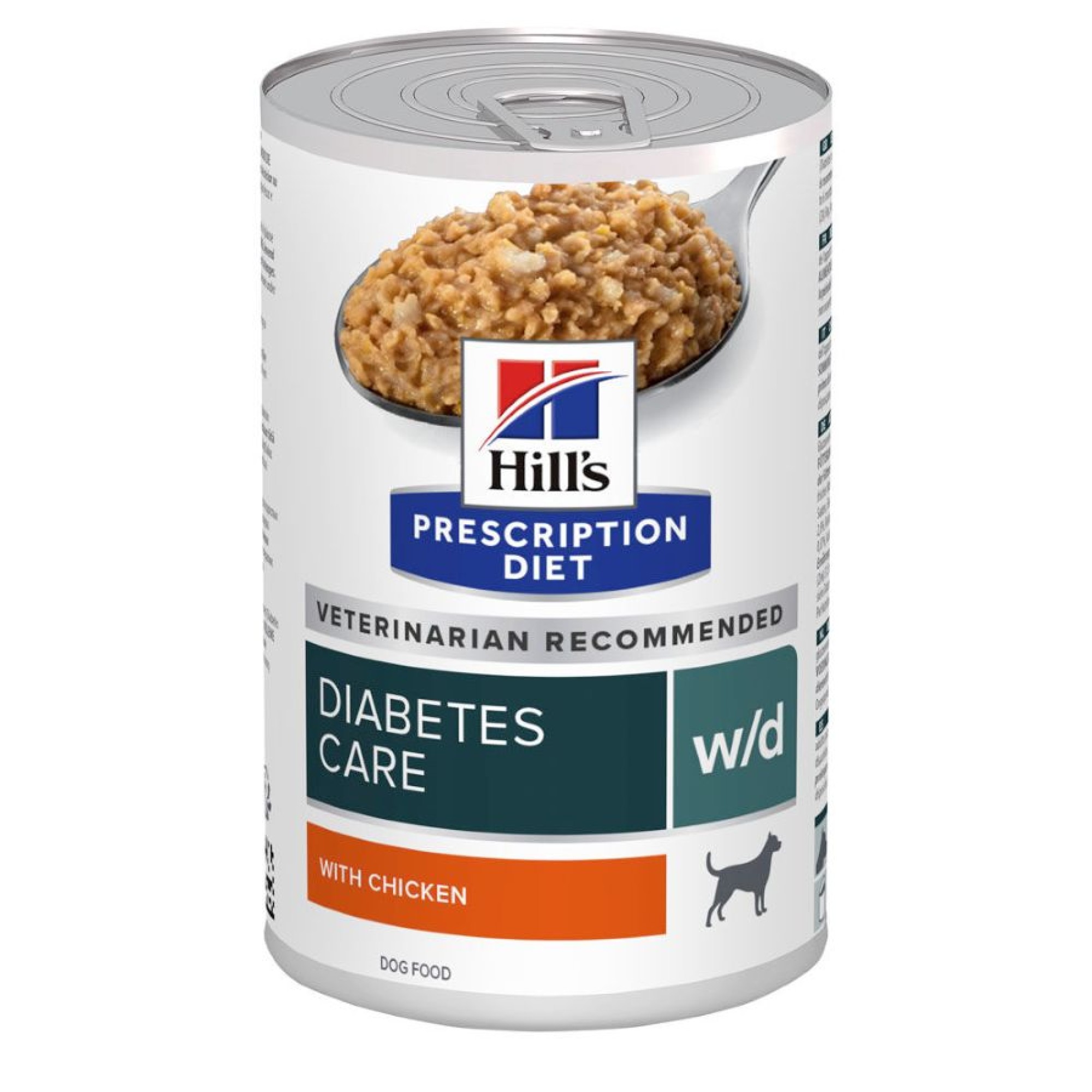 HILL'S PRESCRIPTION DIET W/D DIABETES CARE LOW FAT ADULT DOG WET FOOD CAN 370gr