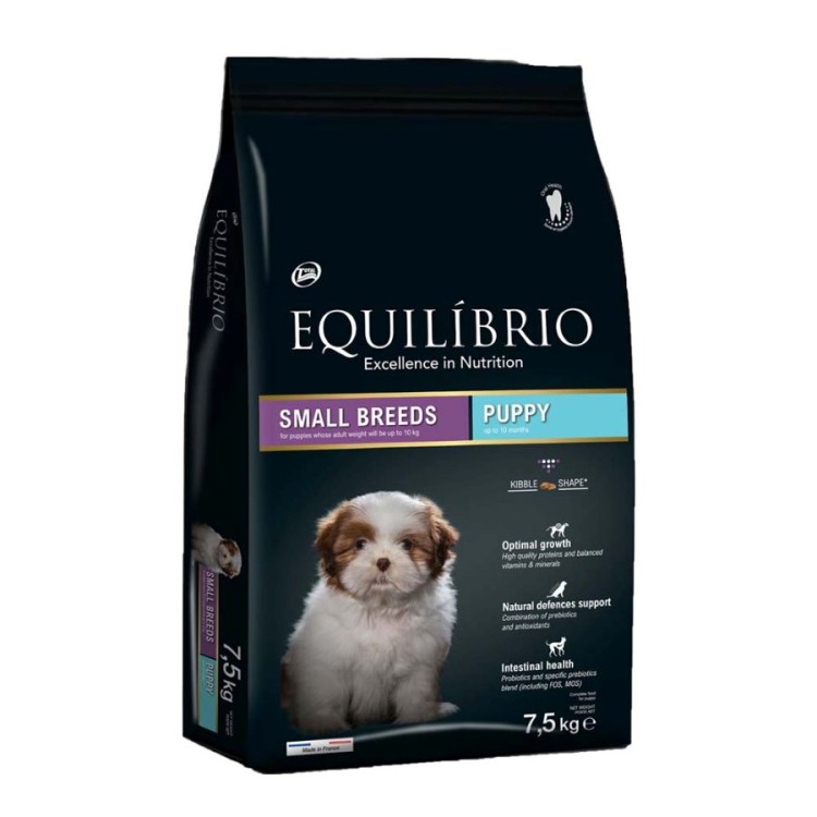 EQUILIBRIO PUPPY SMALL BREEDS ΜΕ ΠΟΥΛΕΡΙΚΑ 7.5kg EQUILIBRIO PUPPY SMALL BREEDS ΜΕ ΠΟΥΛΕΡΙΚΑ 7.5kg