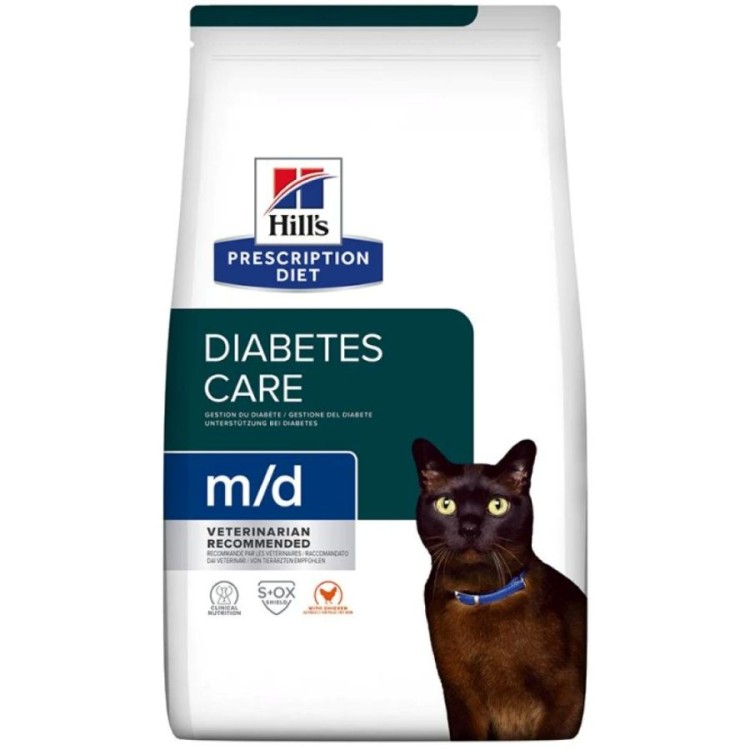 HILL'S PRESCREPTION DIET M/D DIABETES CARE ADULT CAT 1.5kg