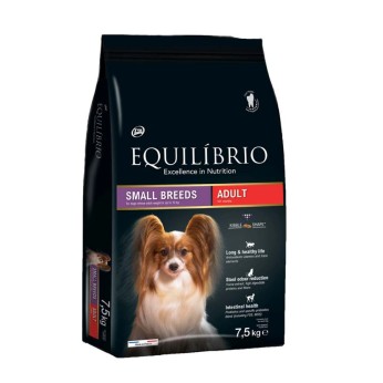 EQUILIBRIO ADULT DOG SMALL BREED ΜΕ ΠΟΥΛΕΡΙΚΑ 7.5kg