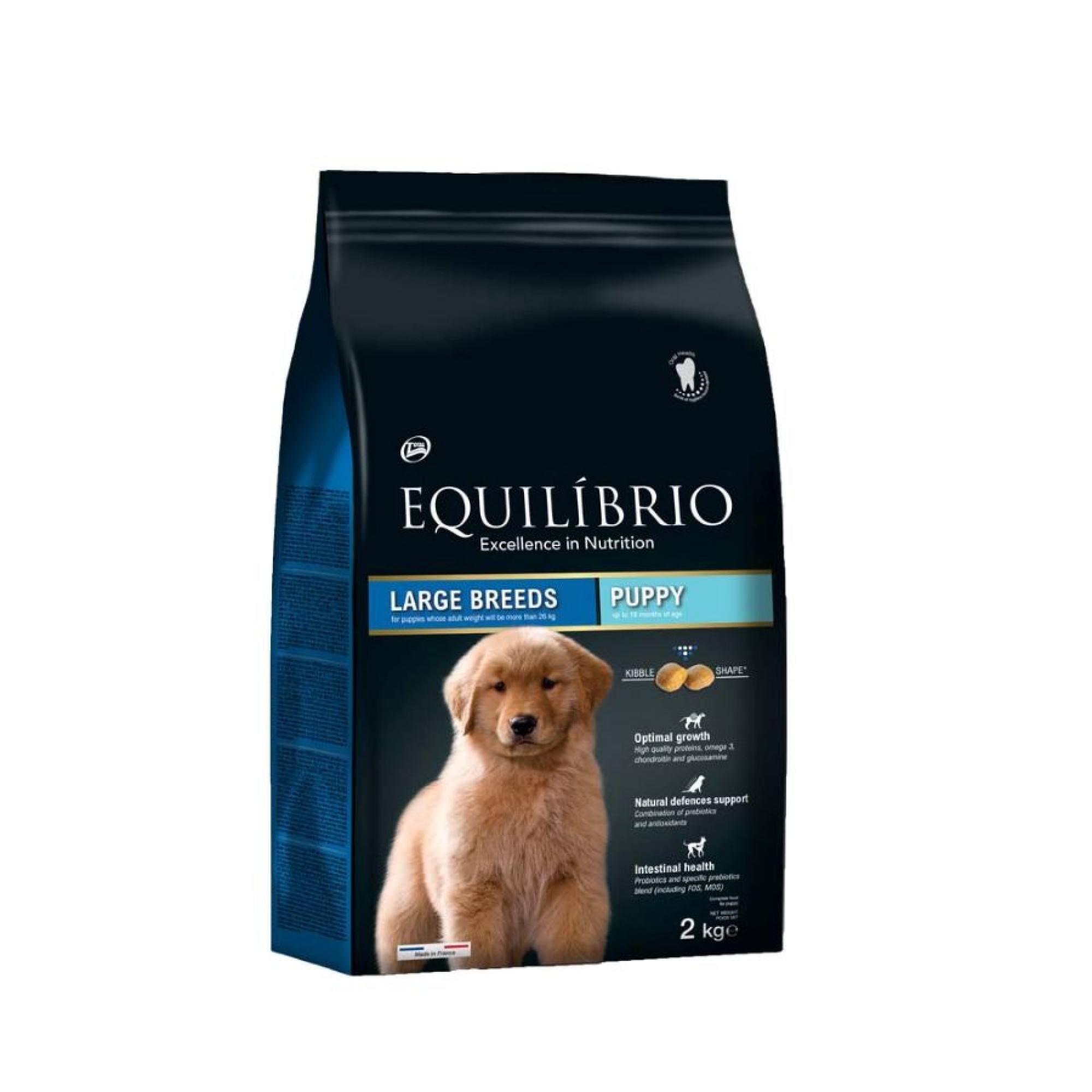 EQUILIBRIO PUPPY DOG LARGE BREEDS ΜΕ ΠΟΥΛΕΡΙΚΑ 2kg