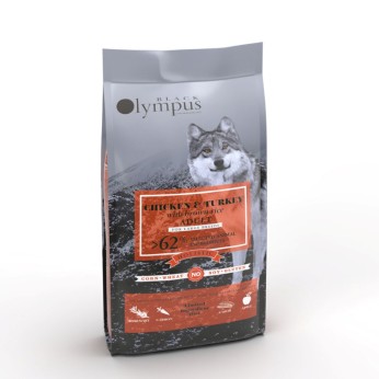 BLACK OLYMPUS LOW GRAIN ADULT MAXI DOG ΚΟΤΟΠΟΥΛΟ ΓΑΛΟΠΟΥΛΑ ΚΑΙ ΚΑΣΤΑΝΟ ΡΥΖΙ 12kg ΚΑΙ 2kg ADULT MINI ΔΩΡΟ