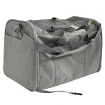 PET CAMELOT OXFORD LIGHT GREY ΤΣΑΝΤΑ ΜΕΤΑΦΟΡΑΣ 51x34x33cm